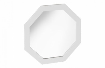 Зеркало навесное Калгари Белый матовый в Искитиме - iskitim.mebel54.com | фото